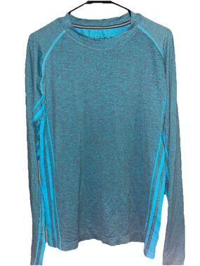 Laird Apparel Limited Edition Dri Fit Long Sleeve Men’s Sz L Torques Blue